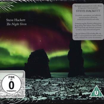 STEVE HACKETT - THE NIGHT SIREN (CD+Blu-Ray audio) (digibook) - Меломания