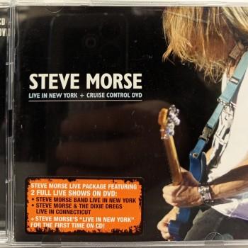 STEVE MORSE - LIVE IN NEW YORK + CRUISE CONTROL DVD (CD+DVD) - Меломания
