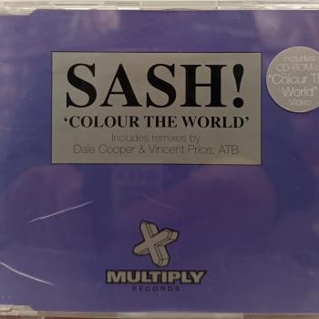 SASH! - COLOUR THE WORLD (single) (3 tracks) - Меломания