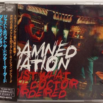 DAMNED NATION - JUST WHAT THE DOCTOR ORDERED - Меломания