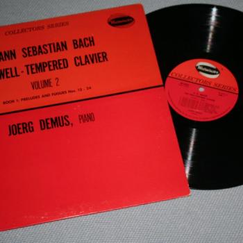 BACH - THE WELL-TEMPERED CLAVIER II - JOERG DEMUS - Меломания