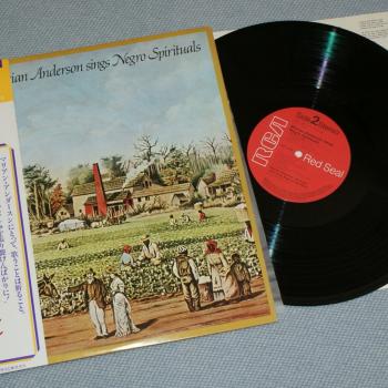 MARIAN ANDERSON - SINGS NEGRO SPIRITUALS - Меломания