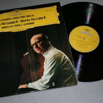 BACH - WORKS FOR LUTE II - NARCISO YEPES - guitar - Меломания