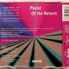 SYSTEMS IN BLUE - POINT OF NO RETURN (single) (3 tracks) (with autographs) - Меломания