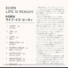 KORN - LIFE IS PEACHY - 