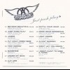 AEROSMITH - JUST PUSH PLAY - 