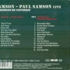 SAMSON + PAUL SAMSON - TOMORROW OR YESTERDAY (digipak) - ���������