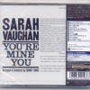 SARAH VAUGHAN - YOU'RE MINE YOU - 