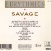 EURYTHMICS - SAVAGE - 