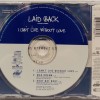 LAID BACK - I CAN'T LIVE WITHOUT LOVE (single) (3 tracks) - ���������