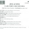 CLARK TERRY & RED MITCHELL - JIVE AT FIVE - 