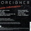 FOREIGNER - INSIDE INFORMATION - 