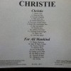 CHRISTIE - CHRISTIE / FOR ALL MANKIND - 