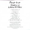 FOUR TET - THERE IS LOVE IN YOU - 