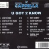 CAPPELLA - U GOT 2 KNOW - ���������