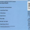 MANFRED MANN'S EARTH BAND - THE GOOD EARTH - 