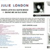 JULIE LONDON - SINGS LATIN IN A SATIN MOOD + SWING ME AN OLD SONG - 