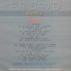 F.R. DAVID - WORDS / LONG DISTANCE FLIGHT - 