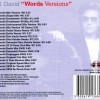 F.R. DAVID - WORDS VERSIONS (collector's edition) - 