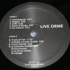 LE ORME - LIVE ORME - ���������