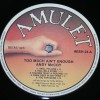 ANDY McCOY - TOO MUCH AIN'T ENOUGH (single) - ���������