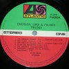 EMERSON, LAKE & PALMER - TRILOGY (j) - ���������