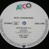 PETE TOWNSHEND - GIVE BLOOD (single) - ���������