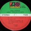 KING CRIMSON - LARK'S TONGUES IN ASPIC (j) - ���������