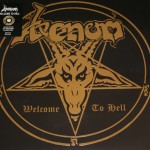 VENOM - WELCOME TO HELL (gold with black splatter) - ���������
