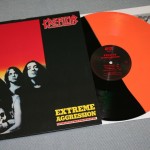 KREATOR - EXTREME AGGRESSION (orange black split) - ���������