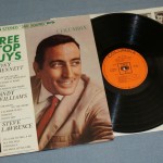 TONY BENNETT/ ANDY WILLIAMS/ STEVE LAWRENCE - THREE TOP GUYS - 