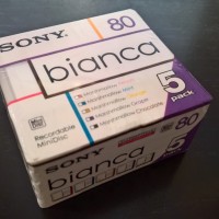 MINIDISC  SONY - BIANCA 80 (5 PACK) - Меломания