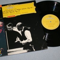   - CONCERTO FOR PIANO AND ORCHESTRA / SLAVONIC MARCH - RICHTER/ KARAJAN - 