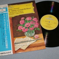 MOZART - KONZERT FUR FLOTE UND HARFE/ SINFONIE CONCERTANTE -KARL BOHM - 