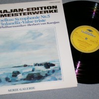 SIBELIUS - SYMPHONY � 5/ FINLANDIA/ VALSE TRISTE - HERBERT VON KARAJAN - ���������