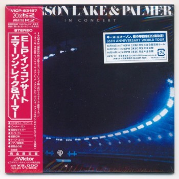 EMERSON, LAKE & PALMER - IN CONCERT (papersleeve) - 