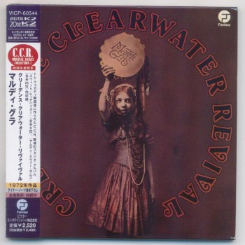 CREEDENCE CLEARWATER REVIVAL - MARDI GRAS (cardboard sleeve) - 