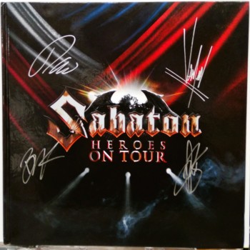 SABATON - HEROES ON TOUR (2Blu-Ray, 2DVD, CD) (limited edition) (with signatures - 