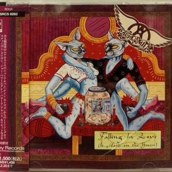 AEROSMITH - FALLING IN LOVE (IS HARD ON THE KNEES) (single) (4 tracks) - ���������