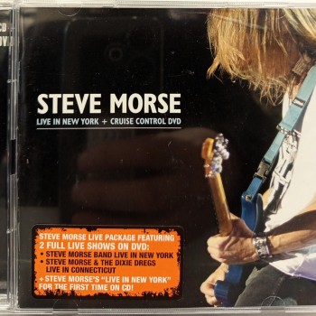 STEVE MORSE - LIVE IN NEW YORK + CRUISE CONTROL DVD (CD+DVD) - ���������