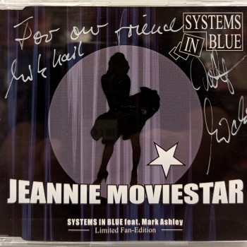 SYSTEMS IN BLUE FEAT. MARK ASHLEY - JEANNIE MOVIESTAR (single) (3 tracks) (with autographs) - ���������