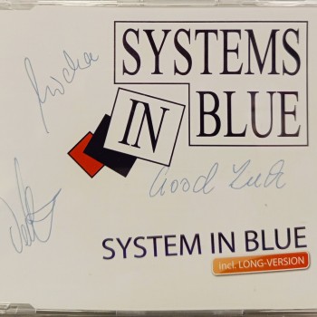 SYSTEMS IN BLUE - SYSTEM IN BLUE (single) (3 tracks) (with autographs) - 