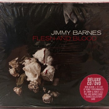 JIMMY BARNES - FLESH AND BLOOD (CD+DVD) (cardboard sleeve) (autograph) (limited numbe - ���������