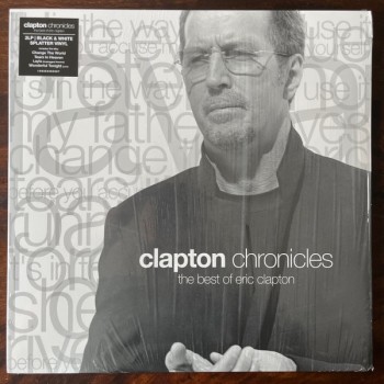 ERIC CLAPTON - CLAPTON CHRONICLES THE BEST OF ERIC CLAPTON (clear with black & white - ���������