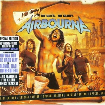 AIRBOURNE - NO GUTS. NO GLORY. (special edition) (digipak) - ���������