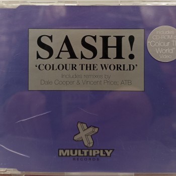 SASH! - COLOUR THE WORLD (single) (3 tracks) - ���������