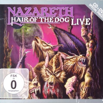 NAZARETH - HAIR OF THE DOG LIVE (CD+DVD) (digipak) - 