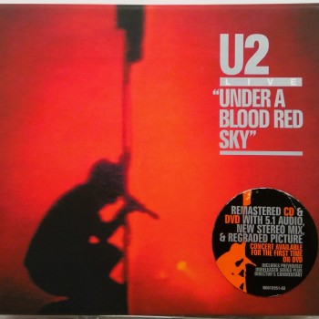 U2 - LIVE "UNDER A BLOOD RED SKY"(CD+DVD) (deluxe edition) (box set) - 