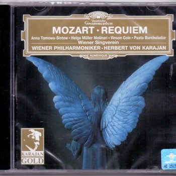 HERBERT VON KARAJAN / WEINER PHILARMONIKER - MOZART - REQUIEM D-MOLL KV626 - 
