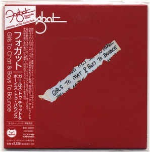 FOGHAT - GIRLS TO CHAT & BOYS TO BOUNCE (papersleeve) - 